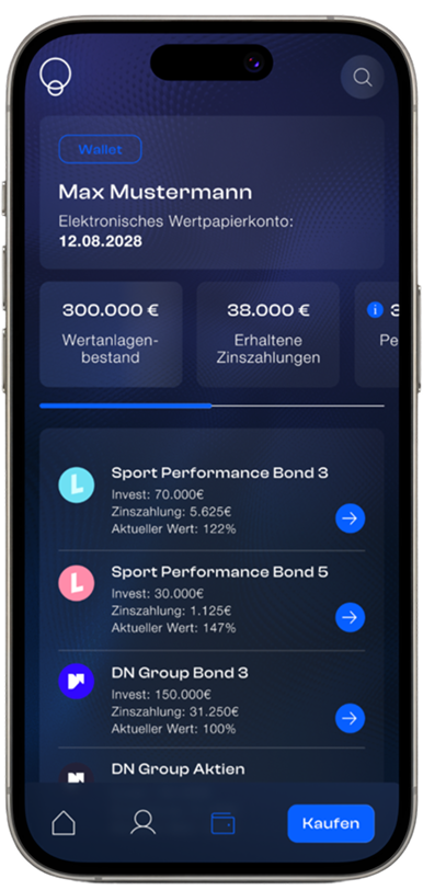 Ownity App auf dem iPhone